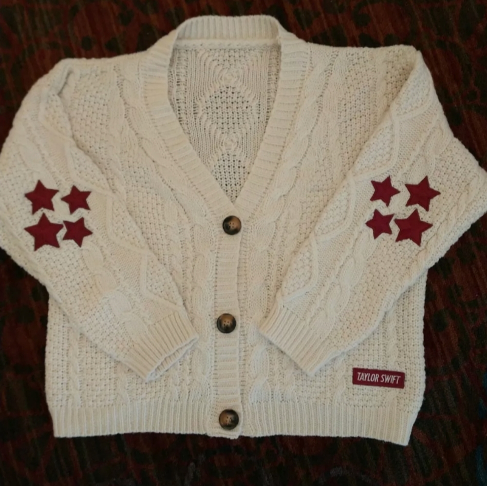 NWT Taylor Swift "Red" Cardigan XS/S (oversized)